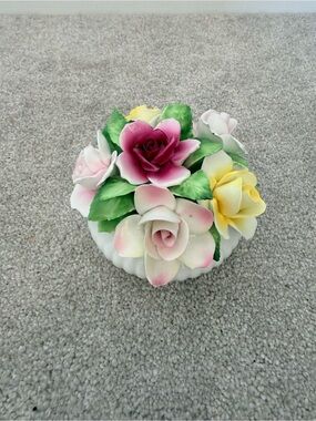 Porcelain Floral Rose Bouquet Royal doulton birks